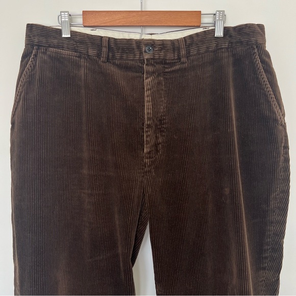 Ralph Lauren Dark Brown Corduroy Pants - Picture 1 of 7